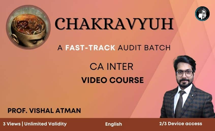 Chakravyuh inter audit fast track cousre in english