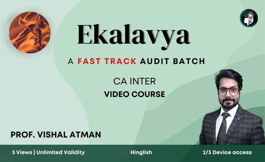 Ekalavya audit inter fast track course in hinglish