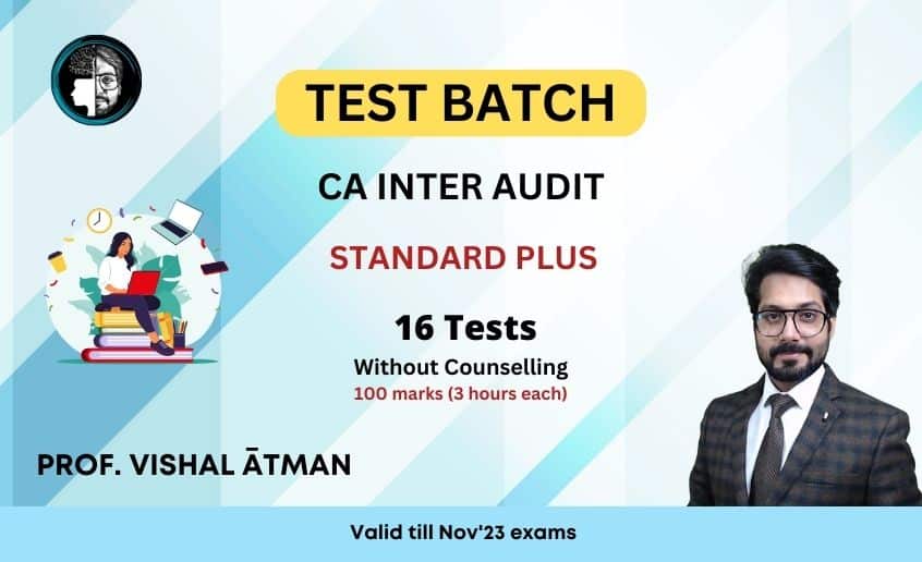 CA Inter Test series nov 23 standard 16 test