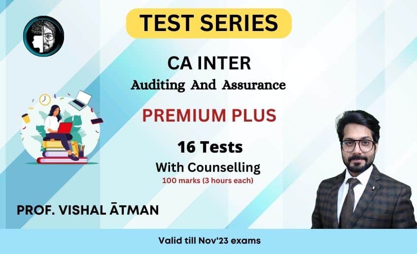 CA Inter Test series nov 23 Premium 16 test