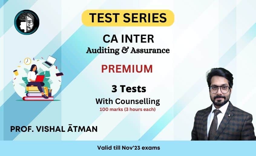 CA Inter Test series nov 23 premium 3 test