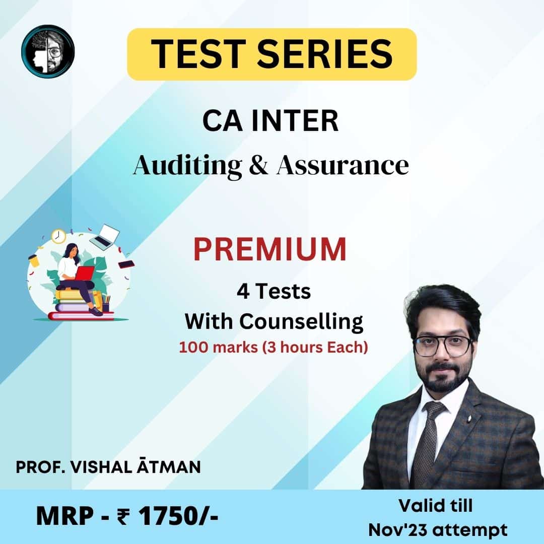 CA inter audit Premium 4 tests