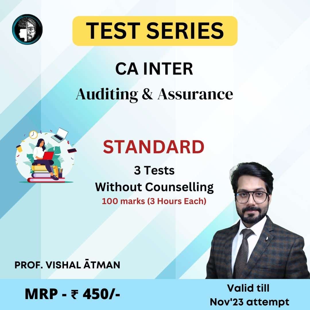 CA inter audit standard 3 tests