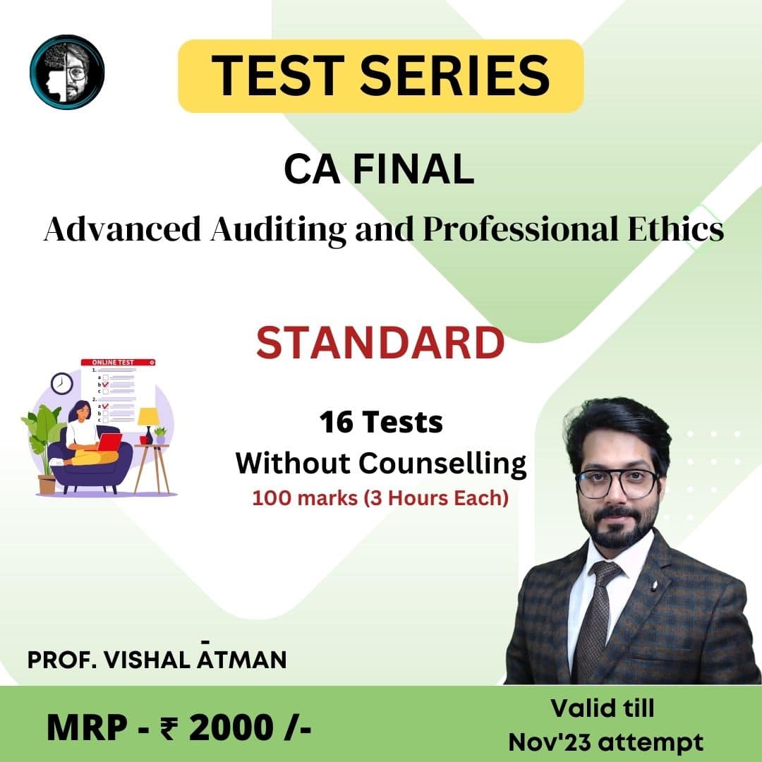 Ca final test series standard 16 test