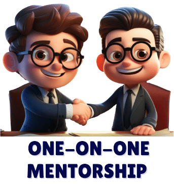 One on one mentorship